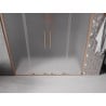Mexen Velar L Duo drzwi prysznicowe rozsuwane 200 cm, szron, miedź szczotkowana - 871-200-003-32-65