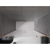 Mexen Velar L Duo klizna vrata za tuš 200 cm, mat, brušeni bakar - 871-200-003-32-65
