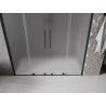 Mexen Velar L Duo klizna tuš vrata 170 cm, mraz, crna - 871-170-003-32-70