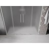 Mexen Velar L Duo liuguksed dušinurk 180 cm, matt, harjatud nikkel - 871-180-003-32-97