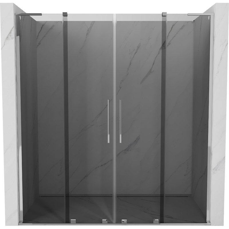 Mexen Velar L Duo liuguksed 180 cm, grafiit, kroom - 871-180-003-42-01