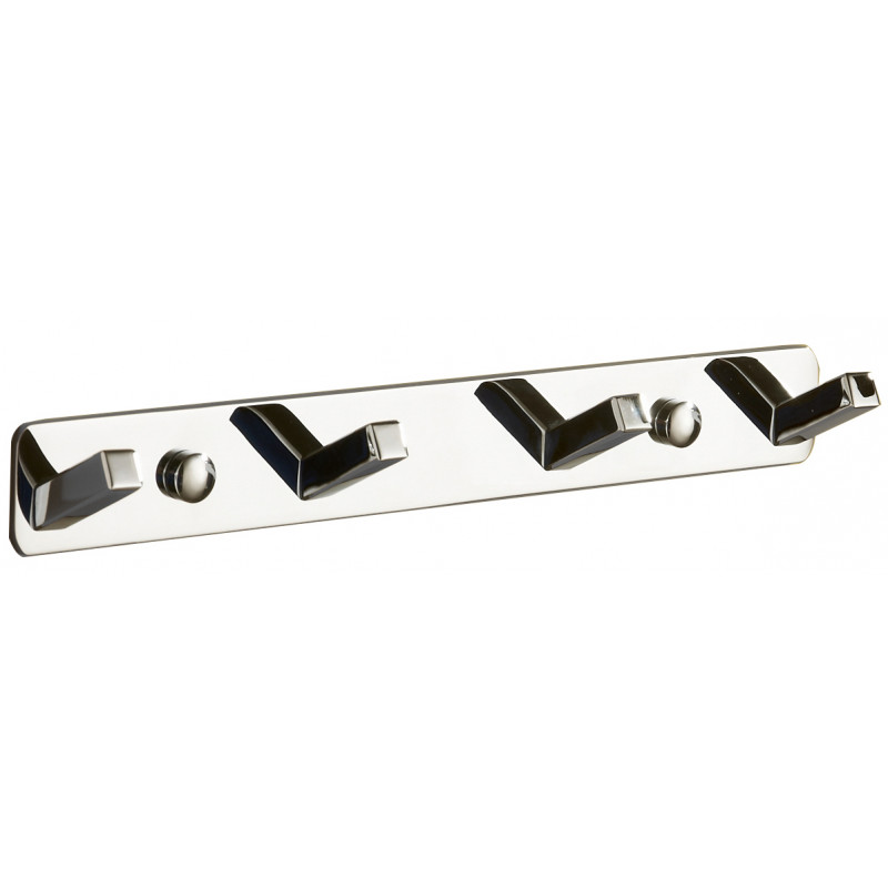Mexen viervoudige handdoekhaak, chroom - 709174-00