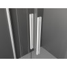 Mexen Velar L Duo lükand duššuks 200 cm, grafiit, valge - 871-200-003-42-20