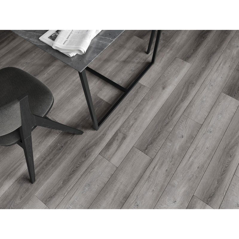 Mexen El Monte muestra de paneles de vinilo SPC 6,5 mm, base IXPE 1,5 mm, 4 V-Fuga, Roble - F1011-S