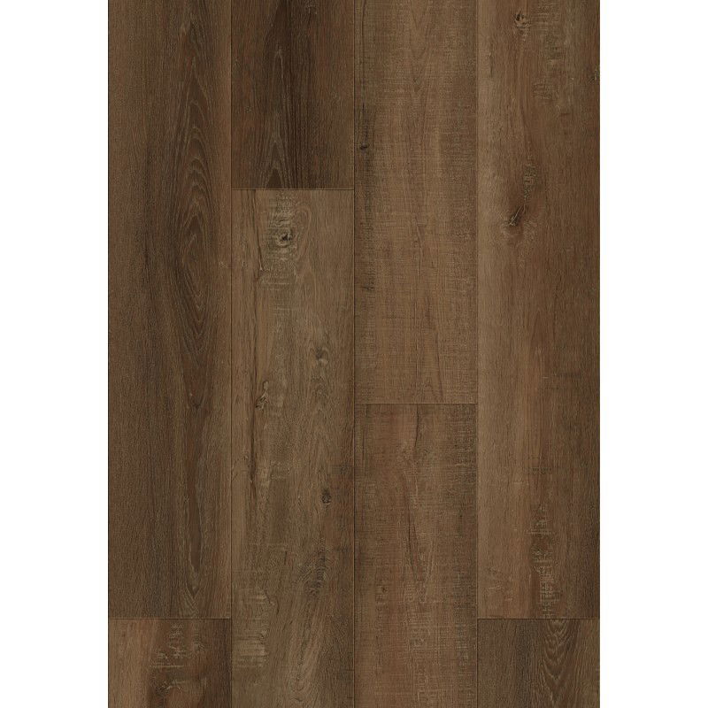 Mexen Queen Creek vinyl strookmonster 1240 x 182 mm SPC 6,5 mm, IXPE onderlaag 1,5 mm, 4-zijdige V-groef, Eik - F1013-S