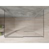Mexen Omega-3S three-wall shower cabin, sliding 110 x 80 cm, transparent, chrome - 825-110-080-01-00-3S