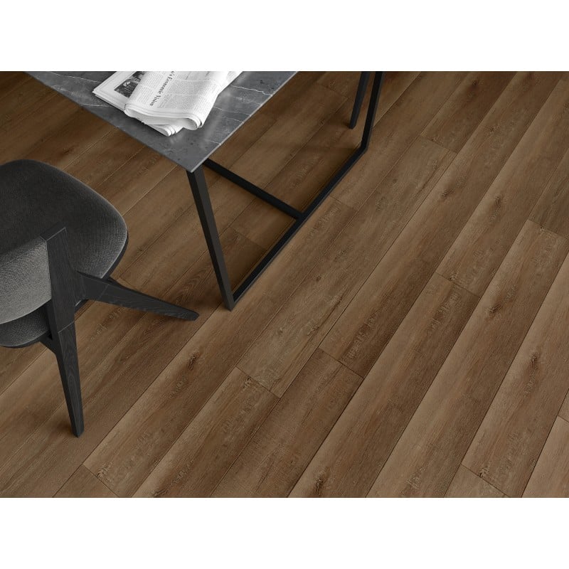 Mexen Queen Creek provet på SPC-vinylpaneler 6,5 mm, IXPE-underlag 1,5 mm, 4 V-fog, Ek - F1013-S