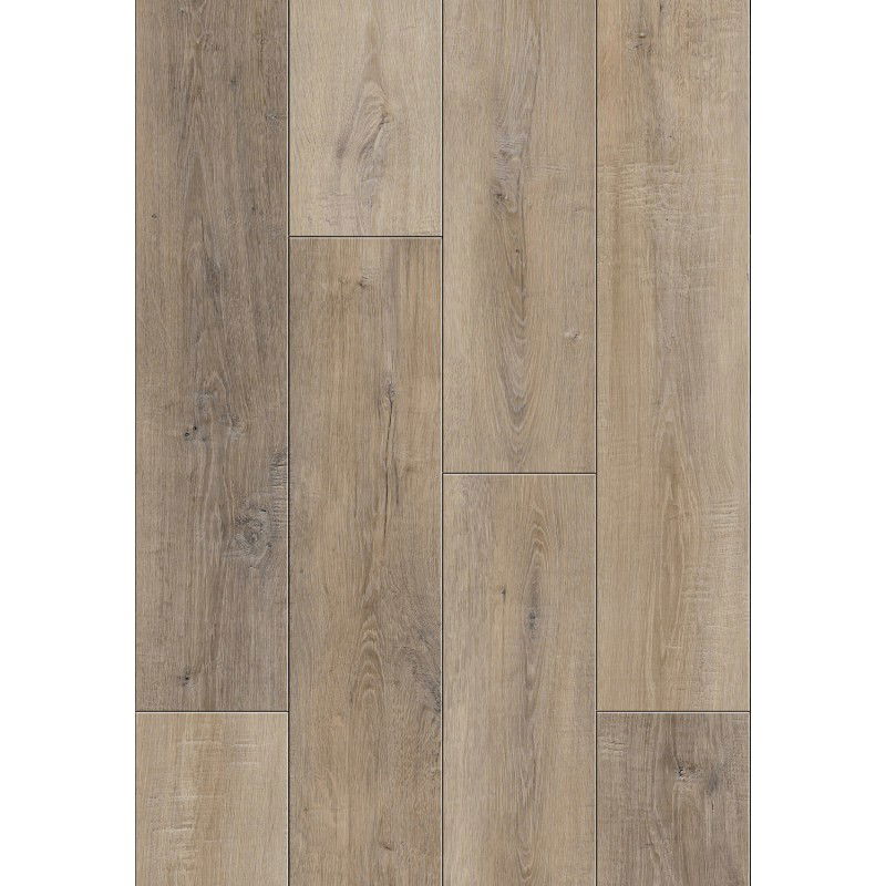 Mexen Casa Grande Muster für Vinylpaneele 1240 x 182 mm SPC 6,5 mm, Unterlage IXPE 1,5 mm, 4-seitiger V-Fuge, Eiche - F1014-S