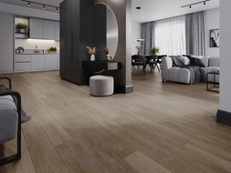 Mexen Windsor campione di pannelli vinilici SPC 6,5 mm, supporto IXPE 1,5 mm, 4 V-Fuga, Rovere - F1016-S