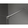Mexen Velar paroi de douche coulissante Walk-in 70 x 200 cm, transparente 8 mm, nickel brossé - 871-070-000-03-97
