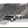 Mexen Velar Duschwand zum Schieben Walk-in 85 x 200 cm, transparent 8 mm, gebürsteter Nickel - 871-085-000-03-97