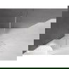 Mexen Velar schuifwand voor douche Walk-in 70 x 200 cm, matglas 8 mm, geborsteld nikkel - 871-070-000-33-97