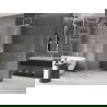 Mexen Velar sliding shower screen Walk-in 120 x 200 cm, frost 8 mm, brushed nickel - 871-120-000-33-97
