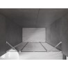 Mexen Velar Duo drzwi prysznicowe rozsuwane 160 cm, grafit, chrom - 871-160-000-42-01
