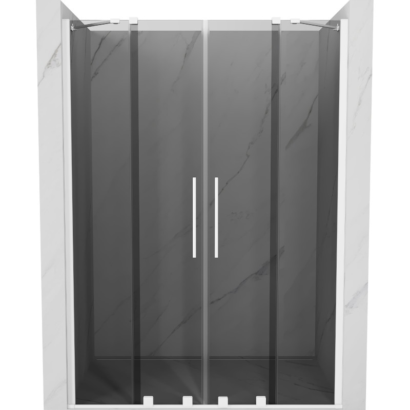 Mexen Velar Duo lükanddushuks 160 cm, grafiit, valge - 871-160-000-42-20