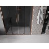 Mexen Velar Duo lükanddush 150 cm, grafiit, roosa kuld - 871-150-000-42-60