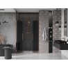Mexen Velar Duo lükanddush 150 cm, grafiit, roosa kuld - 871-150-000-42-60