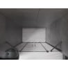 Mexen Velar Duo drzwi prysznicowe rozsuwane 140 cm, grafit, gun gray szczotkowany - 871-140-000-42-66