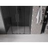 Mexen Velar Duo drzwi prysznicowe rozsuwane 160 cm, grafit, gun metal - 871-160-000-42-95