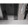 Mexen Velar Duo drzwi prysznicowe rozsuwane 160 cm, grafit, gun metal - 871-160-000-42-95