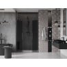 Mexen Velar Duo sliding shower door 140 cm, graphite, gun metal - 871-140-000-42-95