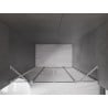 Mexen Velar Duo drzwi prysznicowe rozsuwane 140 cm, grafit, nikiel szczotkowany - 871-140-000-42-97