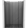 Mexen Velar Duo Schiebetür Dusche 150 cm, Graphit, Gun Metal - 871-150-000-42-95