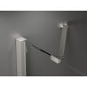 Mexen Velar Duo Schiebetüren 160 cm, grafit, gebürsteter Nickel - 871-160-000-42-97