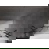 Mexen Velar Duo Schiebetür Dusche 150 cm, Graphit, Gun Metal - 871-150-000-42-95