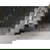 Mexen Velar L Duo schuifdouchedeur 200 cm, grafiet, goud geborsteld - 871-200-003-42-55