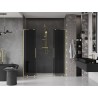 Mexen Velar L Duo lükand-dušiuksed 200 cm, grafiit, kuldne harjatud - 871-200-003-42-55