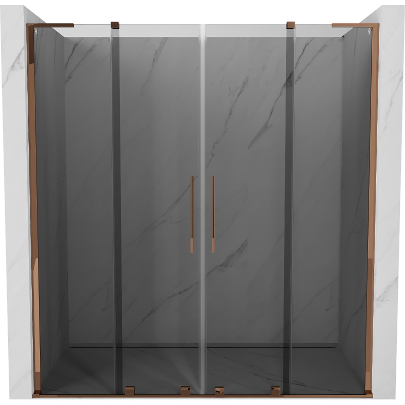 Mexen Velar L Duo lükandussid 200 cm, grafiit, roosa kuld - 871-200-003-42-60