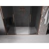 Mexen Velar L Duo porte de douche coulissante 170 cm, graphite, or rose - 871-170-003-42-60