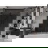Mexen Velar L Duo Schiebetür Duschkabine 170 cm, grafit, gebürstet gun gray - 871-170-003-42-66
