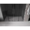 Mexen Velar L Duo klizna vrata za tuš 170 cm, grafit, gun metal - 871-170-003-42-95