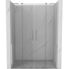 Mexen Velar L Duo sliding shower door 160 cm, transparent, chrome - 871-160-003-02-01