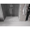 Mexen Velar L Duo drzwi prysznicowe rozsuwane 160 cm, transparent, chrom - 871-160-003-02-01