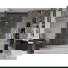 Mexen Velar L Duo Duschschiebetüren 140 cm, transparent, gold - 871-140-003-02-50