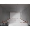 Mexen Velar L Duo drzwi prysznicowe rozsuwane 140 cm, transparent, miedź szczotkowana - 871-140-003-02-65