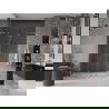 Mexen Velar L Duo schuifdouchedeur 150 cm, transparant, geborsteld koper - 871-150-003-02-65