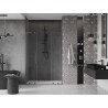 Mexen Velar L Duo liuguksed dušš 160 cm, läbipaistev, harjatud gun gray - 871-160-003-02-66