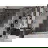 Mexen Velar L Duo schuifbare douchedeur 150 cm, transparant, geborsteld kanongrijs - 871-150-003-02-66