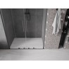 Mexen Velar L Duo liuguksed dušš 160 cm, läbipaistev, harjatud gun gray - 871-160-003-02-66