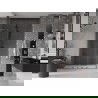 Mexen Velar L Duo schuifbare douchedeur 150 cm, transparant, geborsteld kanongrijs - 871-150-003-02-66