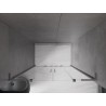 Mexen Velar L Duo liuguksed dušš 160 cm, läbipaistev, harjatud gun gray - 871-160-003-02-66