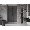 Mexen Velar L Duo liuguksed dušš 160 cm, läbipaistev, harjatud gun gray - 871-160-003-02-66