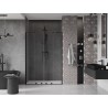 Mexen Velar L Duo liuguksed duššile 150 cm, läbipaistev, must - 871-150-003-02-70