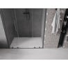 Mexen Velar L Duo sliding shower doors 140 cm, transparent, gun metal - 871-140-003-02-95