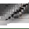 Mexen Velar L Duo schuifdeur douche 160 cm, transparant, gun metal - 871-160-003-02-95