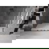 Mexen Velar L Duo schuifdeur douche 160 cm, transparant, gun metal - 871-160-003-02-95